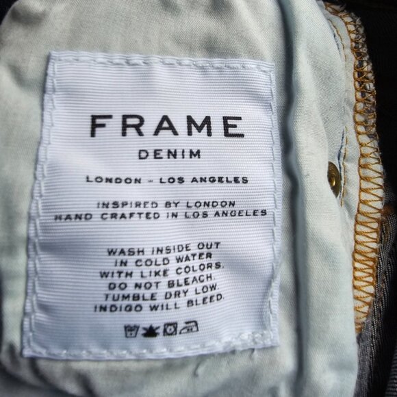 Frame Le Skinny blue Casual Women's Denim Jeans. Size 26 - Picture 9 of 11